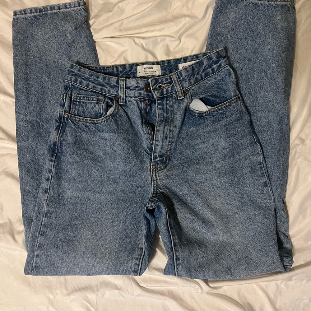 Cottonon Basic Blue Denim Jeans